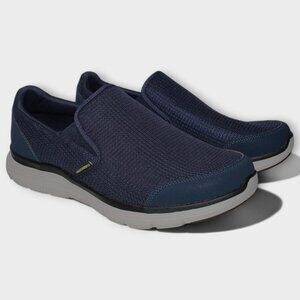 Skechers Men's Flex Advantage 4.0 Men's Size 13 Wide Fit Slip On Trainers Navy